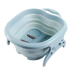 이티엔 접이식 지압 족욕기, 1개, 블루 생활용품/욕조 반품 최저가 4,460원