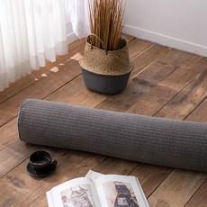 미니멀앤드 피그먼트워싱 롱쿠션 바디필로우 커버, 차콜 홈인테리어/FW 침구샵 반품 최저가 13,390원