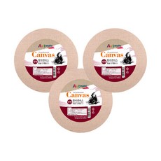 아트메이트 황마캔버스 원형 3p, 면천 문구/오피스/미술/화방용품 반품 최저가 9,540원