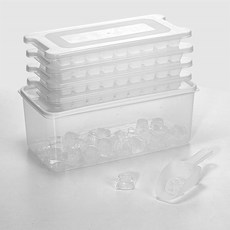 코멧 키친 아이스 큐브 트레이 36구 4p + 컨테이너 1p+ 스쿱 1p 세트, 1개 주방용품/특수저장용기 반품 최저가 7,310원