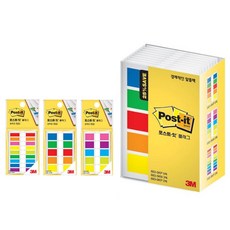 3M)포스트-잇 플래그(683-10A 알뜰팩), 상세페이지 참조 문구/오피스/학용품/수업준비 반품 최저가 24,140원