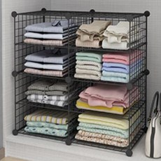 키밍 철제 수납 선반 2열 4층 블랙, 1개 생활용품/수납/정리 반품 최저가 24,350원