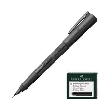 파버카스텔 만년필 라이팅크 + 파버 카트리지, EF, 블랙 문구/오피스/필기류 반품 최저가 21,750원