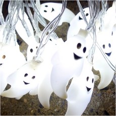 스투피드 LED 큐티 유령 20구 가랜드 2p, 화이트, 1세트 문구/오피스/파티/이벤트 반품 최저가 4,420원