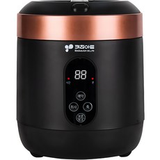 키친아트 미니 전기 밥솥 1~2인용, KNER-100, 블랙 가전디지털/주방가전 반품 최저가 39,960원