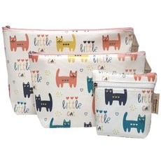 도토마리 다용도 파우치 3종 세트, 리틀캣 출산/유아동/기저귀 반품 최저가 12,460원