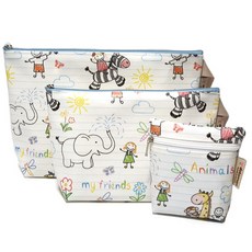 도토마리 다용도 파우치 3종 세트, 프렌즈 생활용품/기저귀 반품 최저가 12,460원