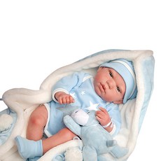 아리아스 신생아 Reborns 카를로스 인형, 혼합색상, 1개 완구/취미/인형 반품 최저가 76,840원