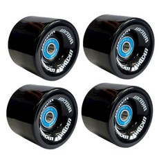 UNKNOWN 크루져보드 베어링 바퀴, 블랙, 4개 스포츠/레저/킥보드/스케이트 반품 최저가 21,440원