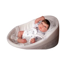 아리아스 소피아 요람에 누운 아가 신생아 Reborns 인형, 혼합색상, 1개 완구/취미/인형 반품 최저가 47,520원