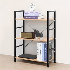 코멧 3단 책장, 블랙 홈인테리어/가구 반품 최저가 17,280원