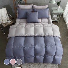 라셀렌 폴란드 80 진드기방지 컬러 구스다운 이불, 네이비 홈인테리어/침구 반품 최저가 246,240원