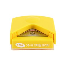 로드메일코리아 코너라운더 NO7001, 옐로우, 1개 문구/오피스/사무용품 전문관 반품 최저가 4,300원