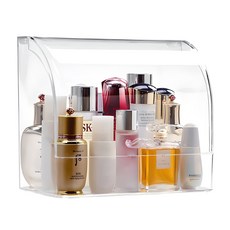 윰스 화장품 정리함 덮개형, 1개, 투명 생활용품/수납/정리 반품 최저가 13,110원