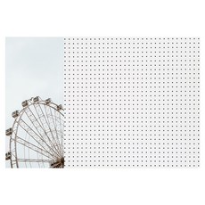 인테리어타공판 BigWheel 좌 WHITE, 1개 문구/오피스/보드/칠판/광고 반품 최저가 31,160원