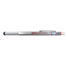 로트링 Rotring800+ 스타일러스샤프 0.5mm실버, 0.5mm, 1개 문구/오피스/학용품/수업준비 반품 최저가 43,640원