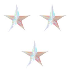윰스 파티 홀로그램 행잉데코 오각성 3p, 혼합색상 문구/오피스/파티/이벤트 반품 최저가 5,540원