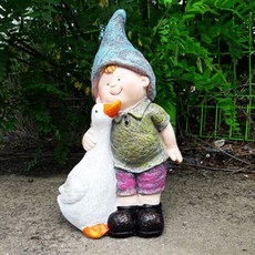 쇼핑아트 정원 장식품 소년과오리, 7356-2 홈인테리어/야외가구/소품 반품 최저가 35,500원