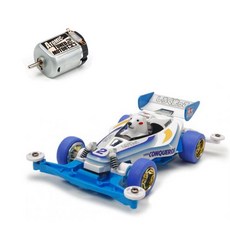 타미야 Mini 4WD Shirokumakko Super-2 미니카 18083 + Atomic Tuned 2 Motor 15486 세트, 혼합색상, 1세트 완구/취미/프라모델 반품 최저가 20,100원