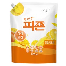 피죤 레귤러 옐로미모사, 2.1L, 1개 생활용품/섬유유연제 반품 최저가 2,740원