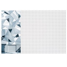 앤비커머스 결정건물 인테리어 타공판 좌WHITE, 1개 문구/오피스/보드/칠판/광고 반품 최저가 29,070원