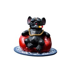 차량피규어 거만한 강아지, 블랙, 1개 자동차용품/인테리어 반품 최저가 4,400원