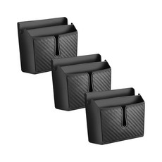 차량용 부착형 다용도 카본 수납함 S, 3개 자동차용품/인테리어 반품 최저가 4,680원