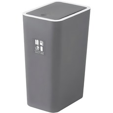 네이쳐리빙 원터치 인테리어 휴지통9L, 그레이 생활용품/수납/정리 반품 최저가 6,550원