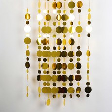 마켓감성 트윈클미러 파티커튼 10p, 라이트골드 문구/오피스/파티/이벤트 반품 최저가 7,700원