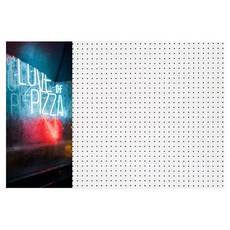 앤비커머스 인테리어 타공판 PIZZA 좌WHITE, 1개, 혼합색상 문구/오피스/보드/칠판/광고 반품 최저가 38,320원
