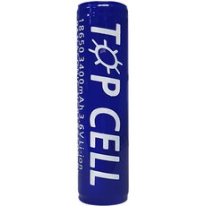 탑셀 리튬이온 18650 충전배터리 3400mAh, 1개입, 1개 생활용품/생활전기용품 반품 최저가 9,100원