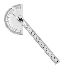 OON 스테인레스 분도기 145mm, 1개 생활용품/측정/측량도구 반품 최저가 7,080원