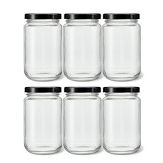 미르 M-glass 유리저장병 블랙 580g, 400ml, 6개 주방용품/밀폐저장/도시락 반품 최저가 8,860원