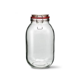 미르 메탈글라스자 클립 유리병, 3L, 1개 주방용품/밀폐저장/도시락 반품 최저가 4,730원