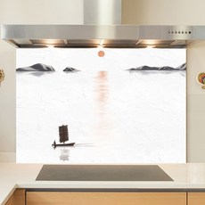 키친아트갤러리 주방아트보드 노을진풍경, 1개 주방용품/주방잡화 반품 최저가 49,060원