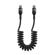 맥도도 코일 C타입 to C타입 PD 고속충전 케이블, 블랙, 1개 가전디지털/휴대폰 액세서리 반품 최저가 12,000원