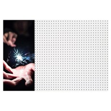 앤비커머스 인테리어 타공판 아브라카타브라 900 X 600 mm, 1개, 화이트 문구/오피스/보드/칠판/광고 반품 최저가 28,980원