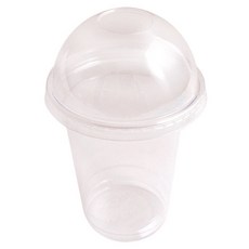 투명 PET 아이스컵 + 돔뚜껑 세트, 20세트 주방용품/일회용품/종이컵 반품 최저가 4,310원