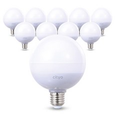 씨티오 LED 볼구 BEAM 12W, 전구색, 10개 홈인테리어/조명/스탠드 반품 최저가 19,000원