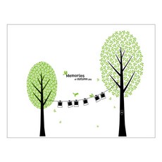 렉스데코 키친아트갤러리 주방아트보드 기억나무, 1개 주방용품/주방잡화 반품 최저가 60,120원