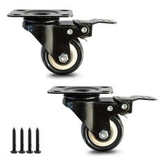엠파이어 2.5인치 평판 풋브레이크 캐스터 폴리우레탄 바퀴 Z9, 2개 생활용품/공구/철물/DIY 반품 최저가 6,130원