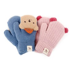 라프롬나드 여아용 베어스 니트장갑 2종 세트 출산/유아동/유아동패션 반품 최저가 4,950원