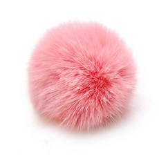 나은몰 여우털 방울, 오어키드 핑크, 1개 홈인테리어/수예/수선 반품 최저가 5,380원