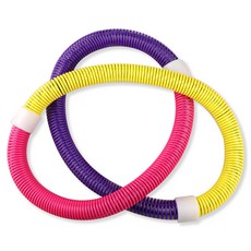 업앤쉐이프 스프링 훌라후프, 1.2kg, 핑크 + 퍼플 + 옐로우, 1개 스포츠/레저/홈트레이닝 반품 최저가 6,400원