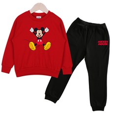 뉴욕꼬맹이 아동용 미키마우스 맨투맨 트레이닝 세트 G096 출산/유아동/유아동패션 반품 최저가 26,490원