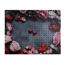 앤비커머스 인테리어 타공판 사랑의중심 gray, 1개 문구/오피스/보드/칠판/광고 반품 최저가 20,780원