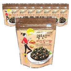 광천 아몬드 & 호두 미스김자반, 40g, 8개 식품/반찬/간편식/대용식 반품 최저가 11,210원