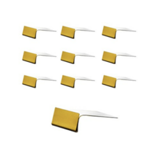 원더스토어 황동 스탠드 가격표 메모꽂이 소, 1단, 10개 문구/오피스/사무용품 전문관 반품 최저가 7,380원