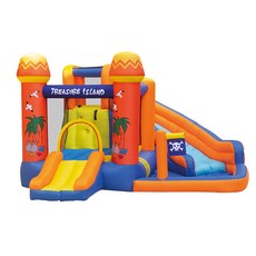 바운스브라더스 3108 트레저 아일랜드 에어바운스 워터슬라이드, 혼합색상, 1개 완구/취미/물놀이/계절완구 반품 최저가 372,240원