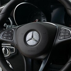 벤츠 핸들 큐빅 몰딩 용품, 클랙슨 자동차용품/인테리어 반품 최저가 6,730원